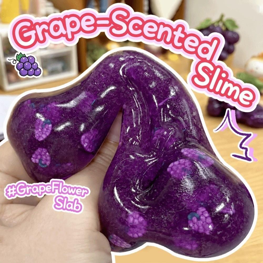 Stress Relief Fruit Stress Balls Soft Sugar Smoothie Ball Fun Fidget Squeeze Toy  Kids
