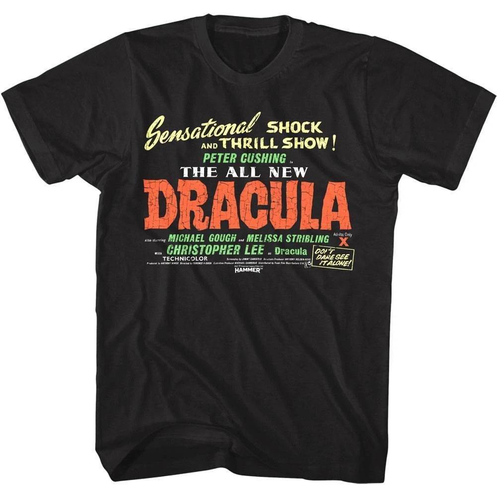 Dracula Sensational Shock & Thrill Show Men s T Shirt XL