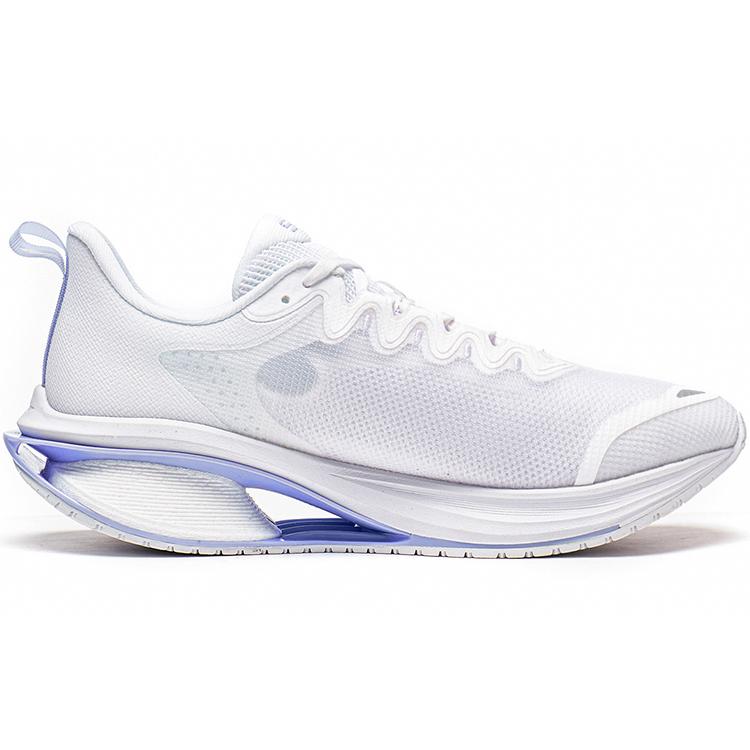 New LiNing WuShi 5S 3.0 V2 Cushioning Anti Slip And Wear Resistant Low Top Running Shoes Men's White Purple ARST023-2