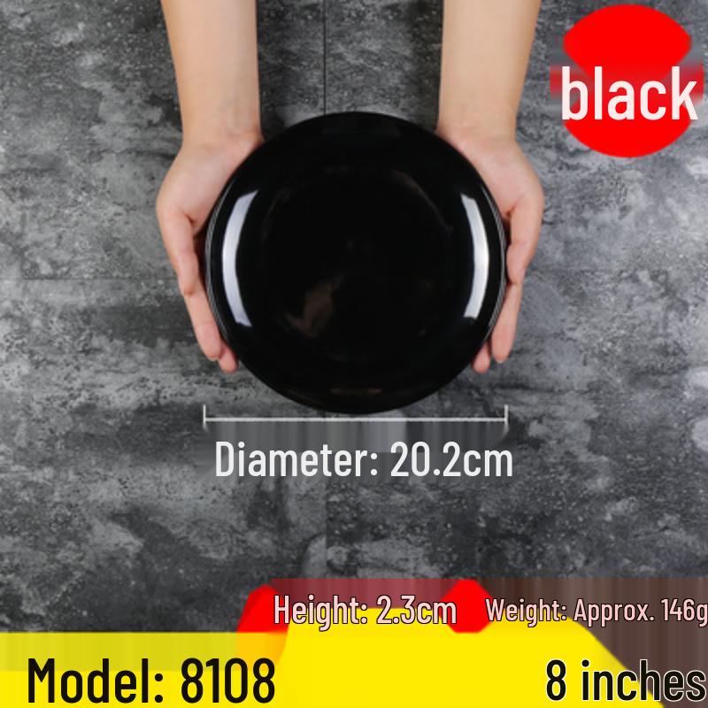 

Commercial Melamine Round Dining Plate