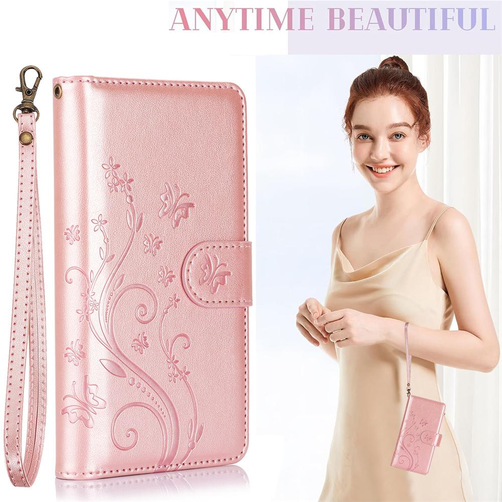 Wrist Strap Zipper Cards Solt Wallet Leather Phone Case for Samsung Galaxy S26 S25 Ultra S24 S23 Plus A57 A37 A17 A07 A56 Cover
