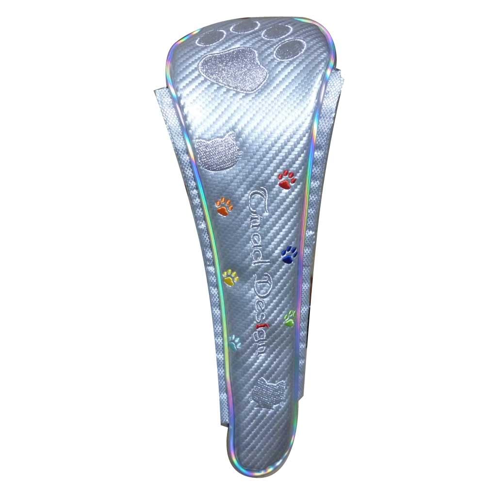 

Golf SAHC316U Head Cover for Utility Magnetic Type (Silver)