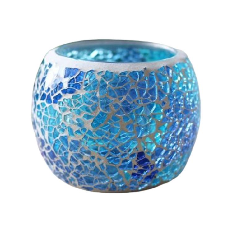 Heat Resistant Glass Wedding Candle Holders With Art Candlestick For Tabletop Decoration