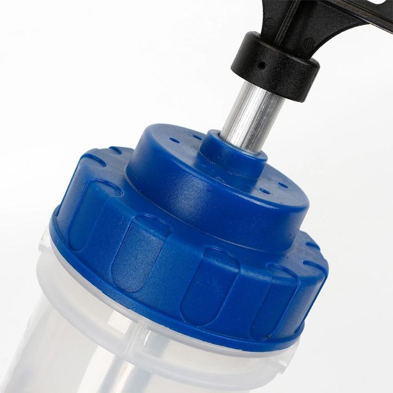 Heavy Duty Hand Pump 1500ML Oil Syringes Extractor Tool with Corrosion Resistant Design Suitable for Vehicle Maintenance