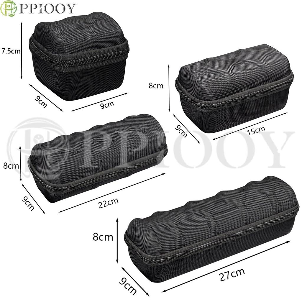 PPIOOY Watch Storage Case for Travel, Hard Cover Protection, with Custom Sponge Pillow, Compatible with Small and Large Watches, Diver's Watches,