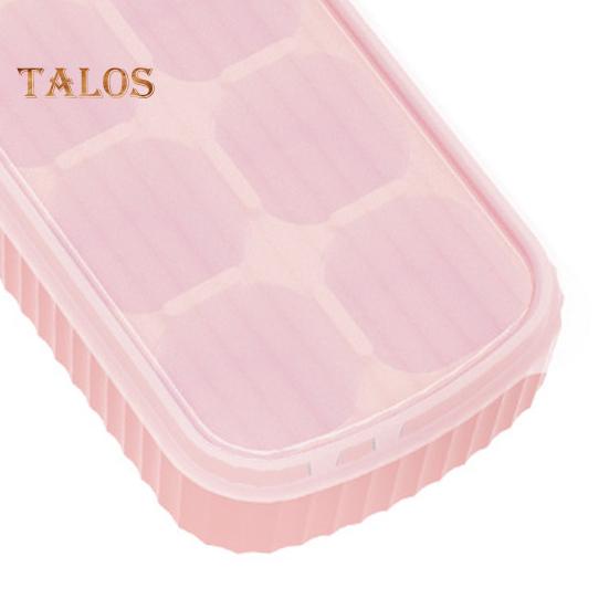 Mini-Eiswürfelform aus Silikon mit Deckel, perfekt für Cocktails und Whiskey, BPA-frei und einfach zu entnehmen, platzsparendes Design