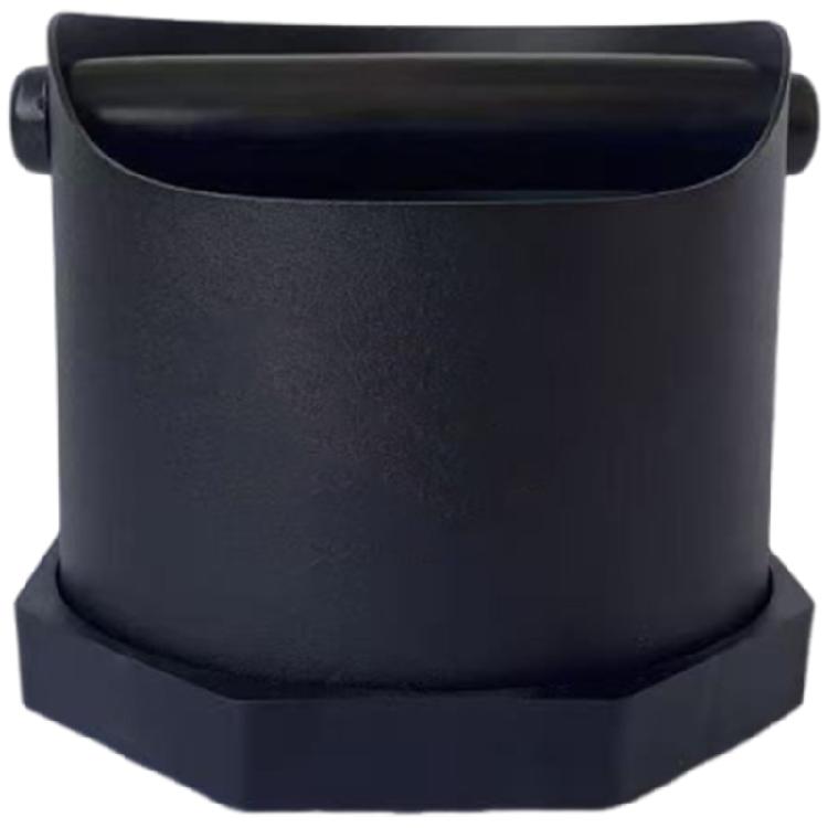 Quiet Coffee Grounds Bin Nonslip Bottom And Rubber Coated Bar For Espressos Machine Maintenance In Cafes