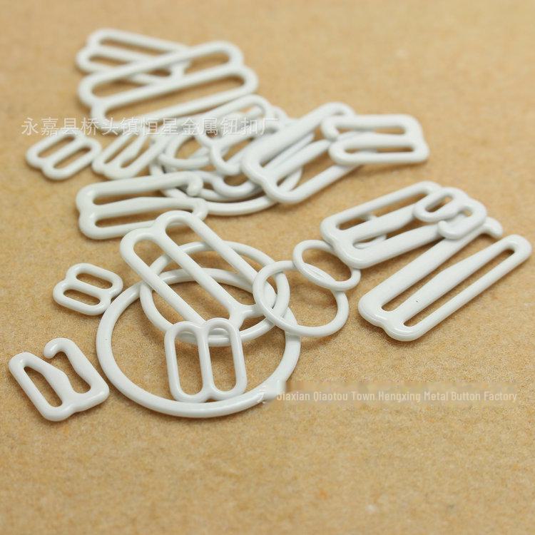 Underwear Adjustable Metal Buckle Bra Ring for DIY Clothing Accessories