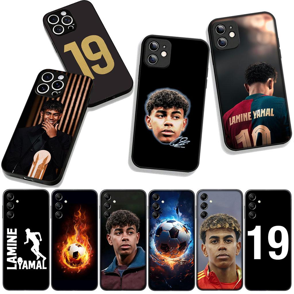 Football No19 Soccer Number No 19 Phone Cover Case for Apple iPhone 16 15 14 Plus 13 12 Mini 17 Pro Max + ProMax 16E Air 16+