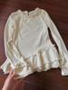 Lace Patchwork Ruffled Women's Slim Fit Long Sleeve Shirt - Autumn/Winter 2025