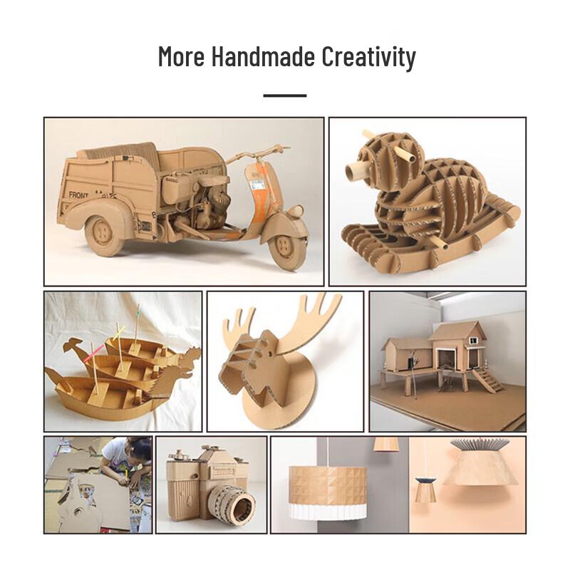 Corrugated Cardboard Sheets for DIY Crafts