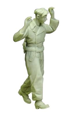 Rad Miniatures WWII German Waffen SS Tank Crew Prisoner Being Taken Resin Kit RDM35044 1/35 Walk! Jerry! 1944-45