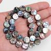 12MM High Quality Natural Shell Beads Coin Abalone Shell Loose Beads for Jewelry Making DIY Charms Necklace Bracelet Accessories