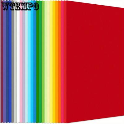 60 listů barevného kartonu, 30 barev, kartonový papír 8,3 x 11,7 palce, 180 g/m², barevný papír pro tvoření, DIY párty dekorace