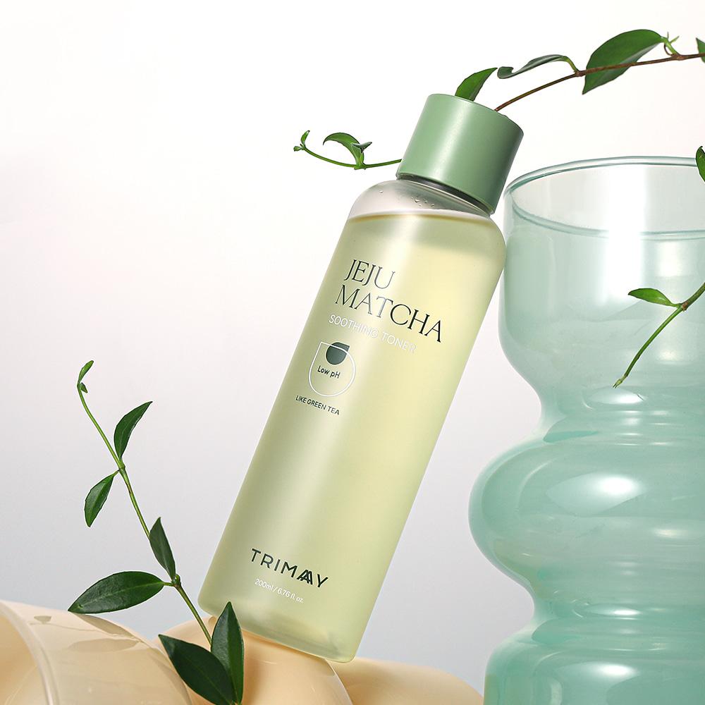 Jeju Matcha Roh-pH-beruhigendes Gesichtswasser 200 ml