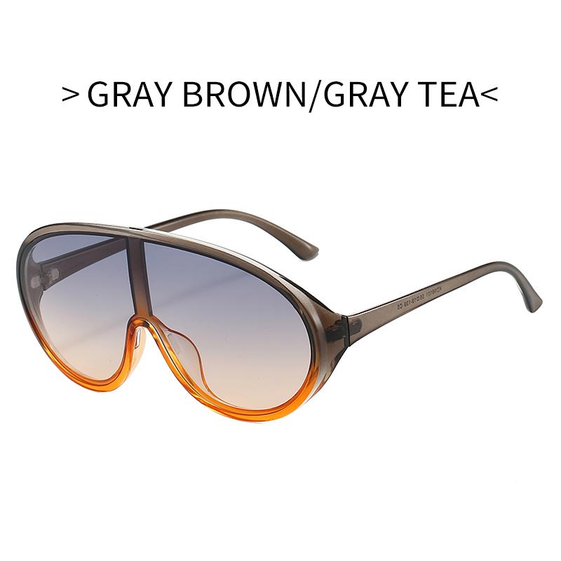 New One-piece Oversized Punk Sunglasses Women Luxury Brand Square Shield Sun Glasses for Men Wrap Around Goggle Eyewear Shades