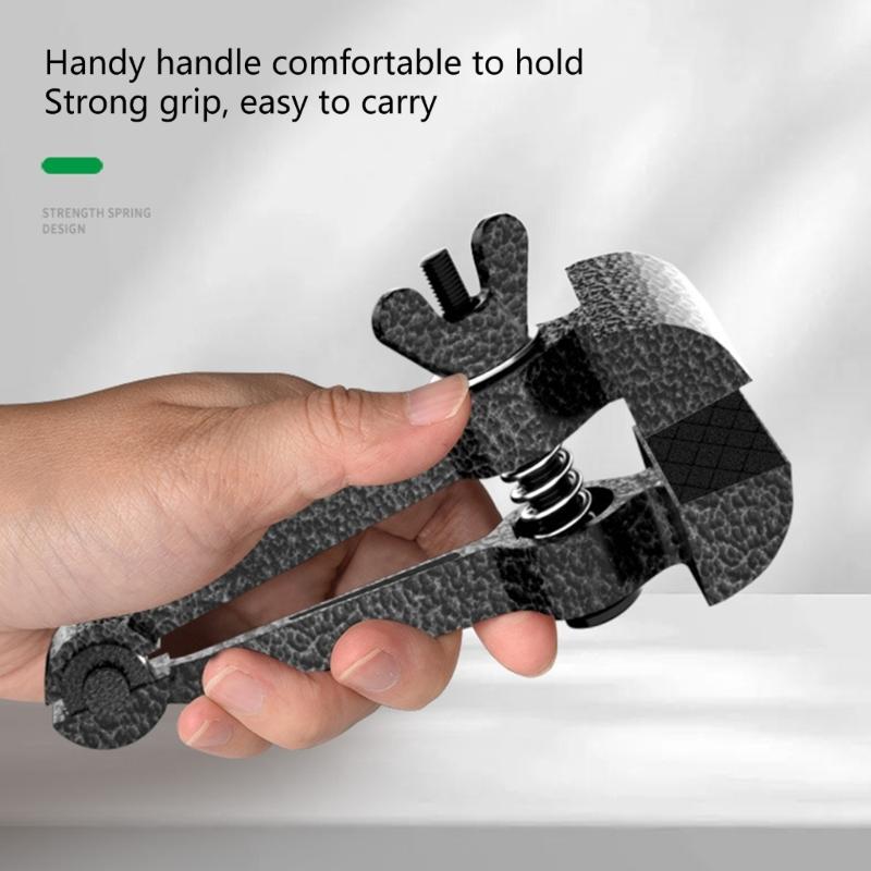 Mini Hand Vise Blue Multipurpose Small Pliers Type 25/40/50 Heavy Duty Jaw Hardware Adjustable Tool Supplies