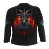 Spiral Direct Unisex Adult Baphomet Long-Sleeved T-Shirt