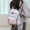 Print Backpack Women's Nylon Waterproof Backpack Student School Bag Large Capacity Shoulder Bag