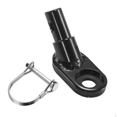 Bicycle Trailer Hitch for Pet Trailers, Iron Connector Mount Adapter, Replacement Accessory