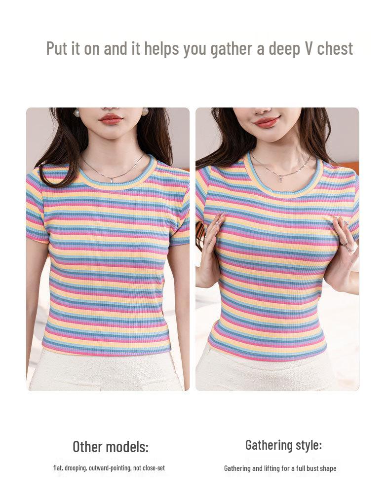 High-Quality Seamless Uplift Bra: Sexy, Breathable, Wire-Free Design for Small Chest Enhancement