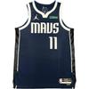 X NBA Collaboration Mavericks Kyrie 11 Jersey 2023/2024 Season AU Basketball Vest With Championship Logo Men Jerseys Navy-Blue DQ0166-419