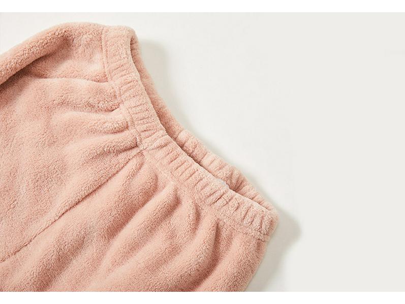 Jinhan Autumn/Winter Fairy Warm Fleece Pajama Pants - Thick, Loose, and Cozy for Home