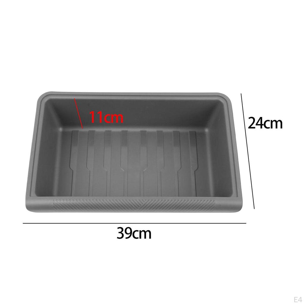 Car Underseat Organizer Tray Accessory for Model Y 39cmx24cmx11cm