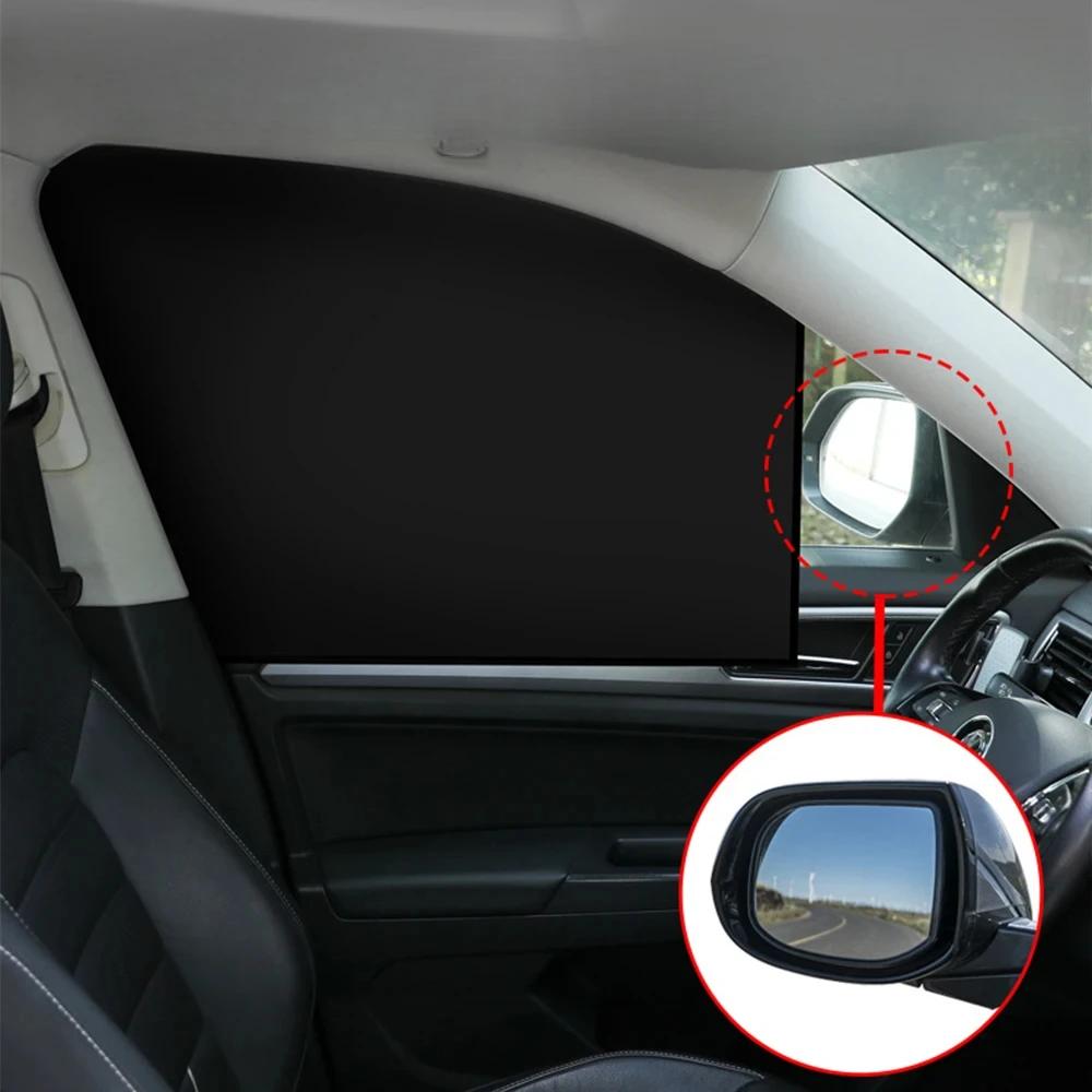 Magnetic Car Sunshade UV Protection Curtains Sun Shield Cover Double Sides Auto Window Sun shade Protector Cover Accessories