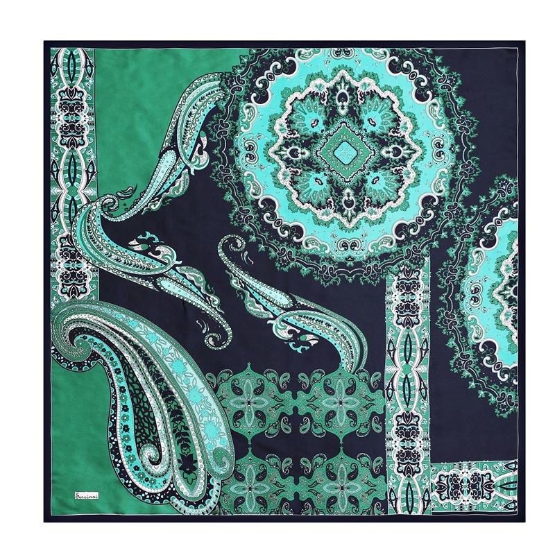 Small square scarf silk scarf men's neck protection scarf professional wear with shirt thin scarf 70x70 scarf