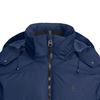Polo Ralph Lauren Ss23 Solid Color Logo Embroidered Stand Collar Hooded Down Jacket Men Jacket Navy-Blue 710761907-002