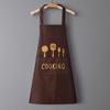 Kitchen Apron with Hand Wipe Pockets Waterproof and Oil Proof  for Cooking Baking Chef's Favorite Great for Men Women Adult