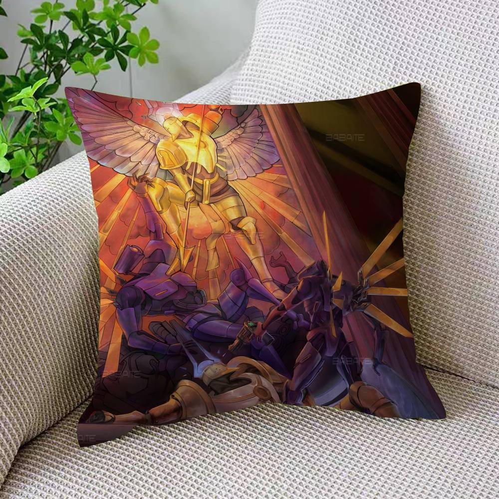Retro Game UULTRAKILL Cushion Cover Pillowcase Upholstery Sofa Throw Pillow Home Decor Pillowcas