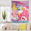 Care Bear American Retro Cartoon Cute Diy Wall Tapestry For Living Room Home Dorm Decor Wall Art Decor