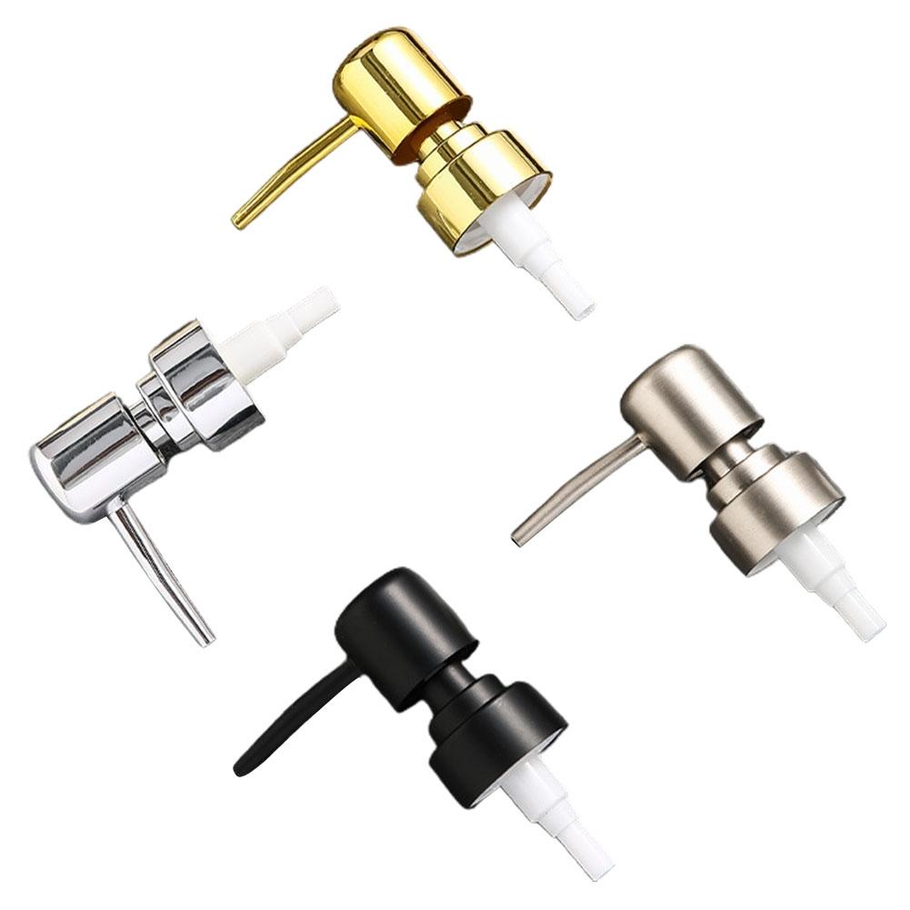 Głowica pompy o długości 9 cm ABS Srebrna Długość rurki 15 cm 1 szt.