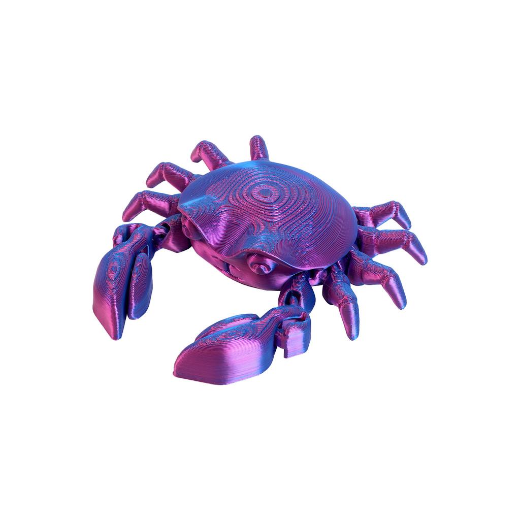 3D tištěný krab, kloubový model, flexibilní kloubové zvíře, soška mořského živočicha, levné 3D tištěné předměty, úleva od stresu, úleva od podrážděnosti, hračky pro ADHD