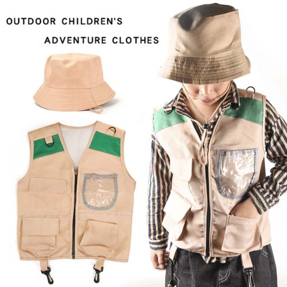 Summer Clothing Outdoor Adventure Kit Tool Clothing Pretend Play Costumes Outdoor Adventure