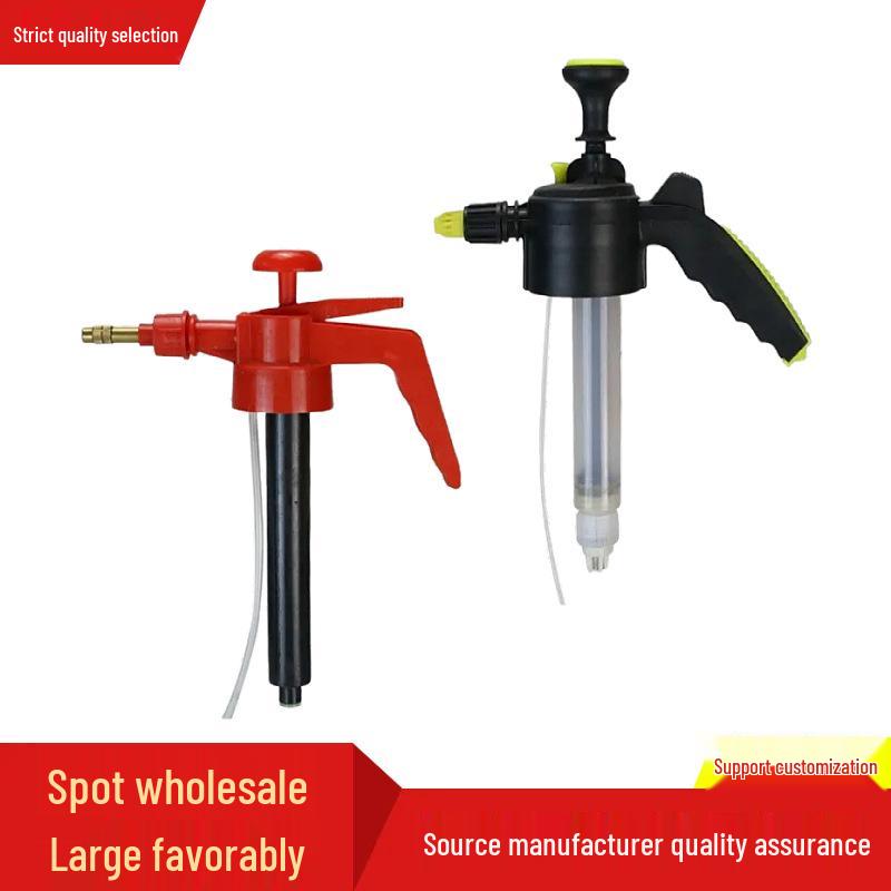 Universal High-Pressure Adjustable Atomizing Spray Bottle for Gardening, Disinfection, and Cleaning Model A: 0.8/1.5L Spray Head