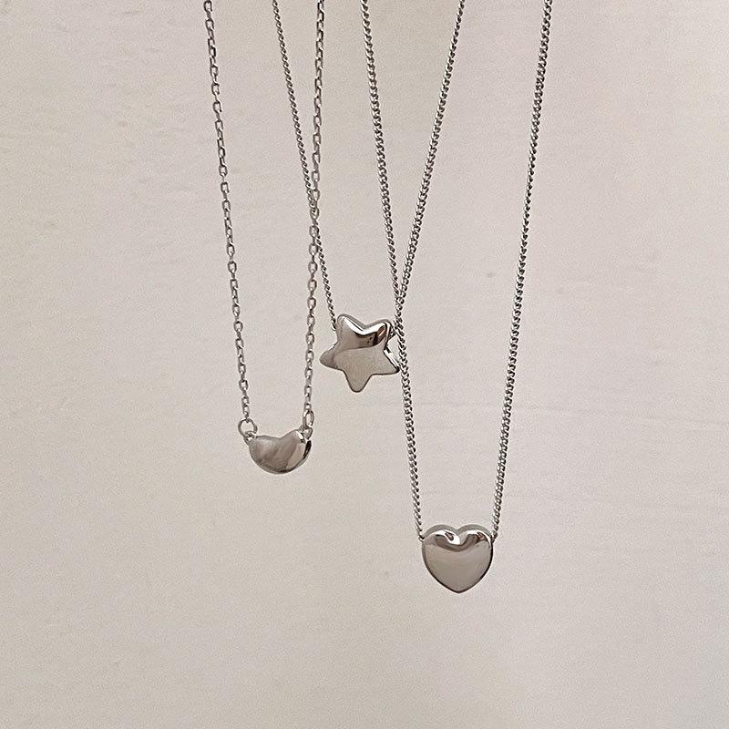 Cute Sweet Love Star Necklace Acacia Bean Clavicle Chain Niche Atmosphere Necklace Trendy