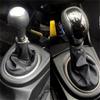 Shift Gear Knob Lever Gaitor Boot For Honda Fit 2009-2011