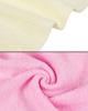 Creaps and Hand Set of 30cm X Bamboo Soft Baby Pink [Moist Smooth] Towels, 10, 30cm, Fiber, Quick-Drying, Absorbent, Touch,