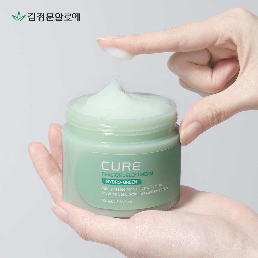 Kim Jeong Moon Aloe Cure Realoe Large Capacity Moisture Jelly Cream 100ml x 2