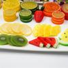 10 Pcs Fake Lemon Slice Lemon Block Artificial Fruit Highly Simulation Lifelike Model for Home Party Decoration
