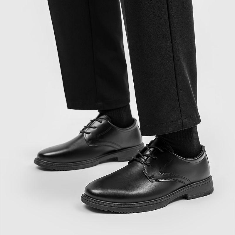 Fashion Non Slip Lace Up Low Heel Soft Man Casual Shoe Cowhide Summer Sale Footwear Offer Designer New In Slip-on Leather Shoes for Men