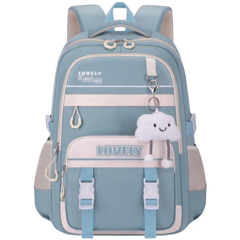 Large Capacity Girls Backpack With Breathable Material For School Education