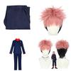 Hochwertiges Jujutsu Kaisen Itadori Yuji Cosplay-Kostüm Ideal für Halloween-Partys