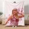 Floral Fantasy Fashion Blanket Soft Throw Blanket For Home Bedroom Bed Sofa Travel Office Solid Christmas Blanket