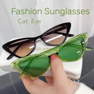 Móda Módní Dámské Sluneční brýle Trendy Luxusní Sluneční brýle Cat Eye pro muže Ženy Odstíny UV400 Jízda Rybaření Sportovní brýle