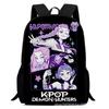 Kpop Witch Hunter School Bag 3D Digital Printing Backpack Children'S Cartoon Backpack