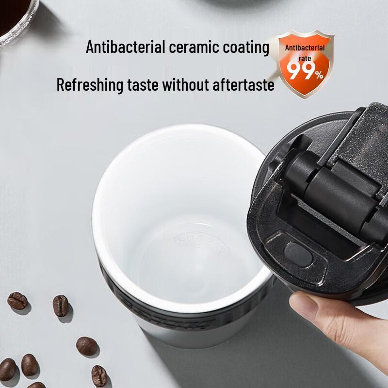 TKK Rocky Ceramic-Lined Insulated Stainless Steel Mug